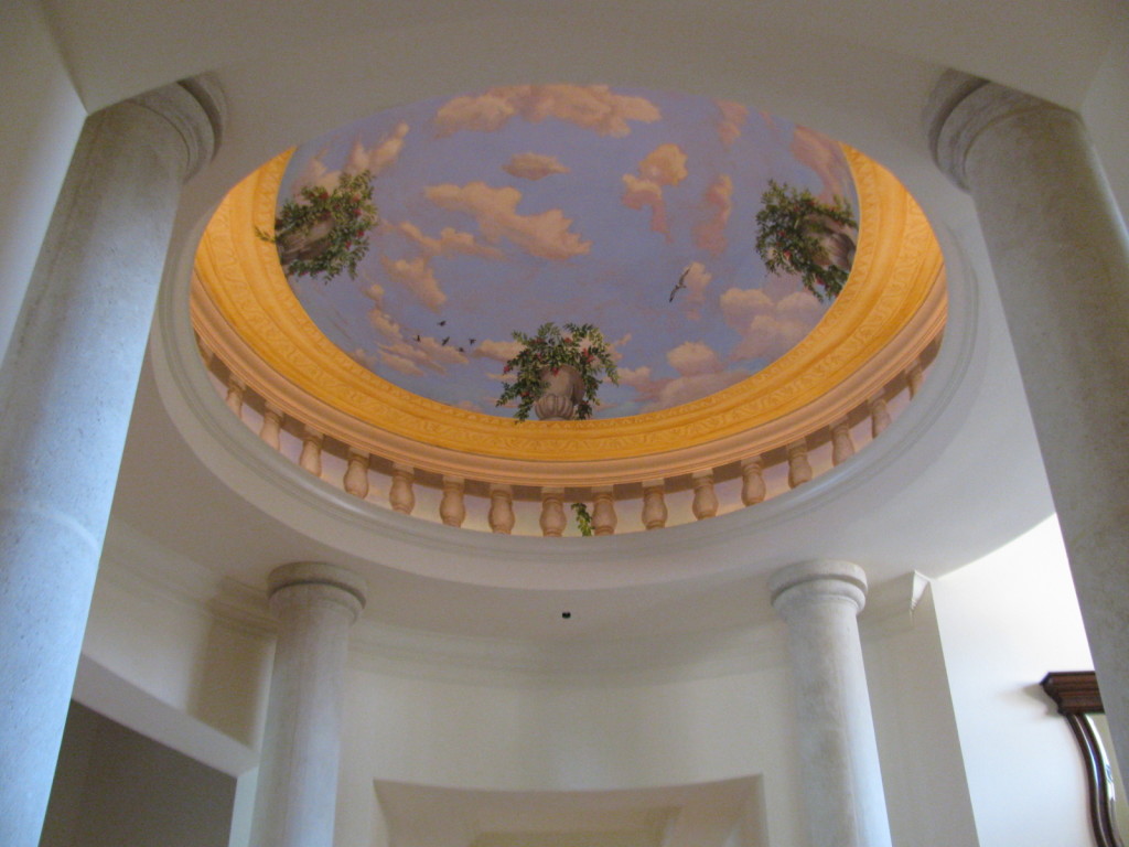 Custom Faux Painted Ceiling