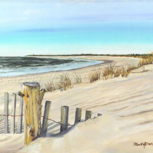 Cape May beach scene prints