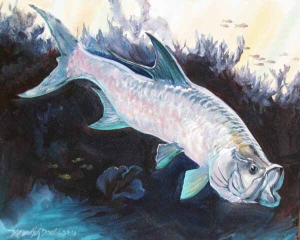 tarpon wall art