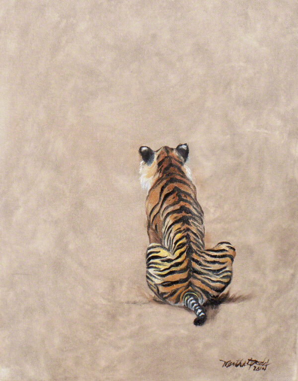 Tiger wall art