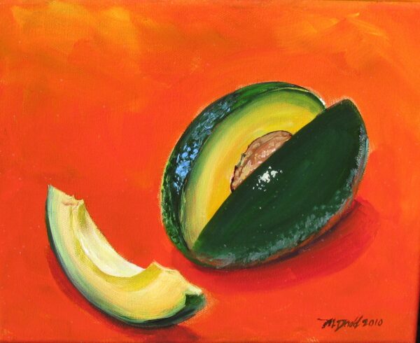 Avocado Still Life Prints, Kitchen art, gift for chef, dining room art, still life