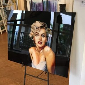 Sweet Marilyn on aluminum