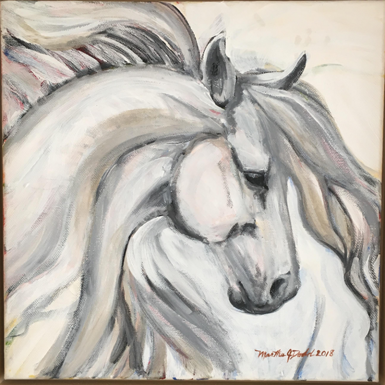 enchanted horse painting