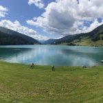 Picture of the lake of Davos