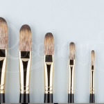 6 paintbrushes rosemary eclipse filbert brushes