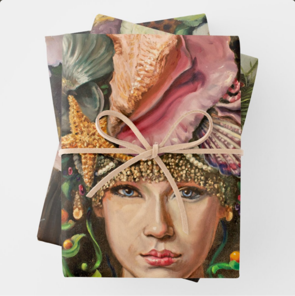 Queen Collection Gift Wrap Set